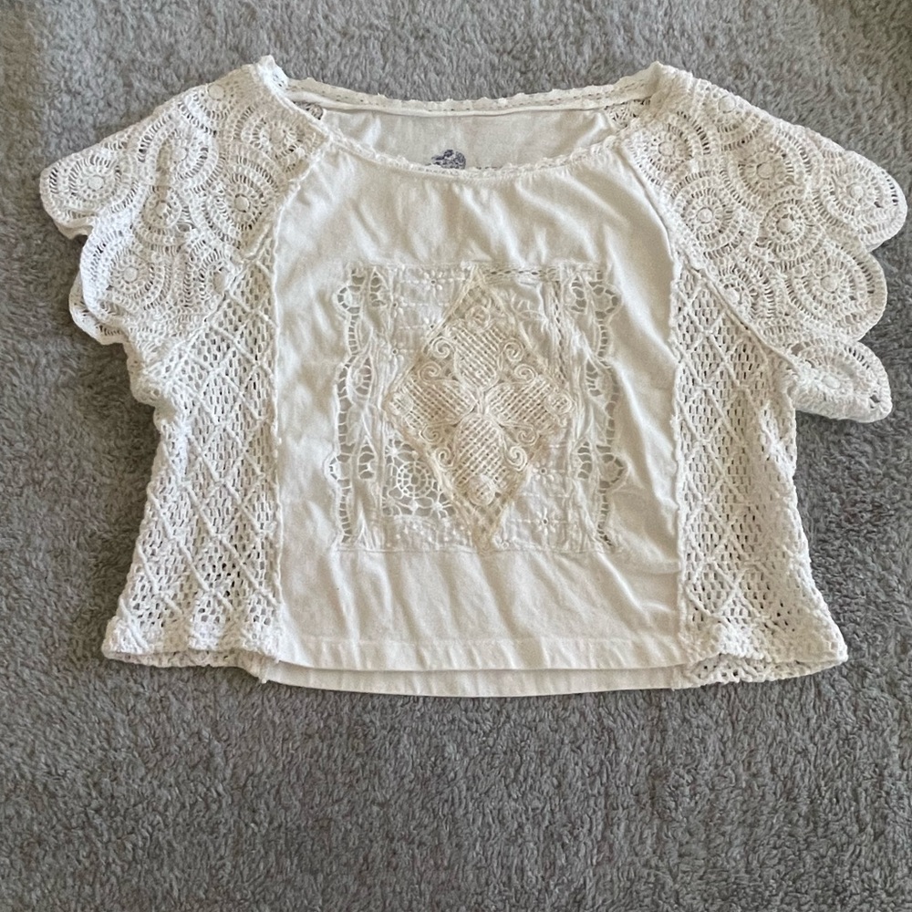 Anthropologie Pilcro lace top - Picture 6 of 6